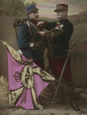 bouton correspondance guerre